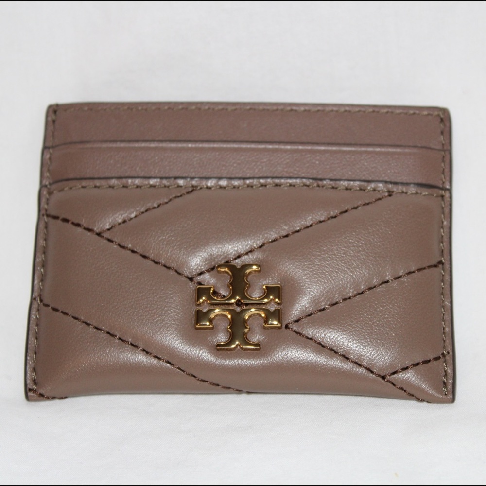Tory Burch Kira Chevron Leather Card Case
